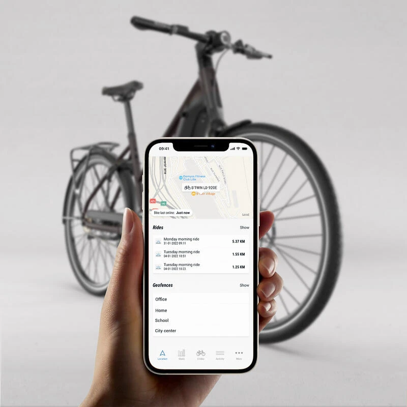 Vélotaf Magasin -Vélotaf Magasin velo ville electrique a moteur automatique owuru cadre bas ld 920 e 4
